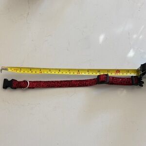 Red Adjustable Pet Collar